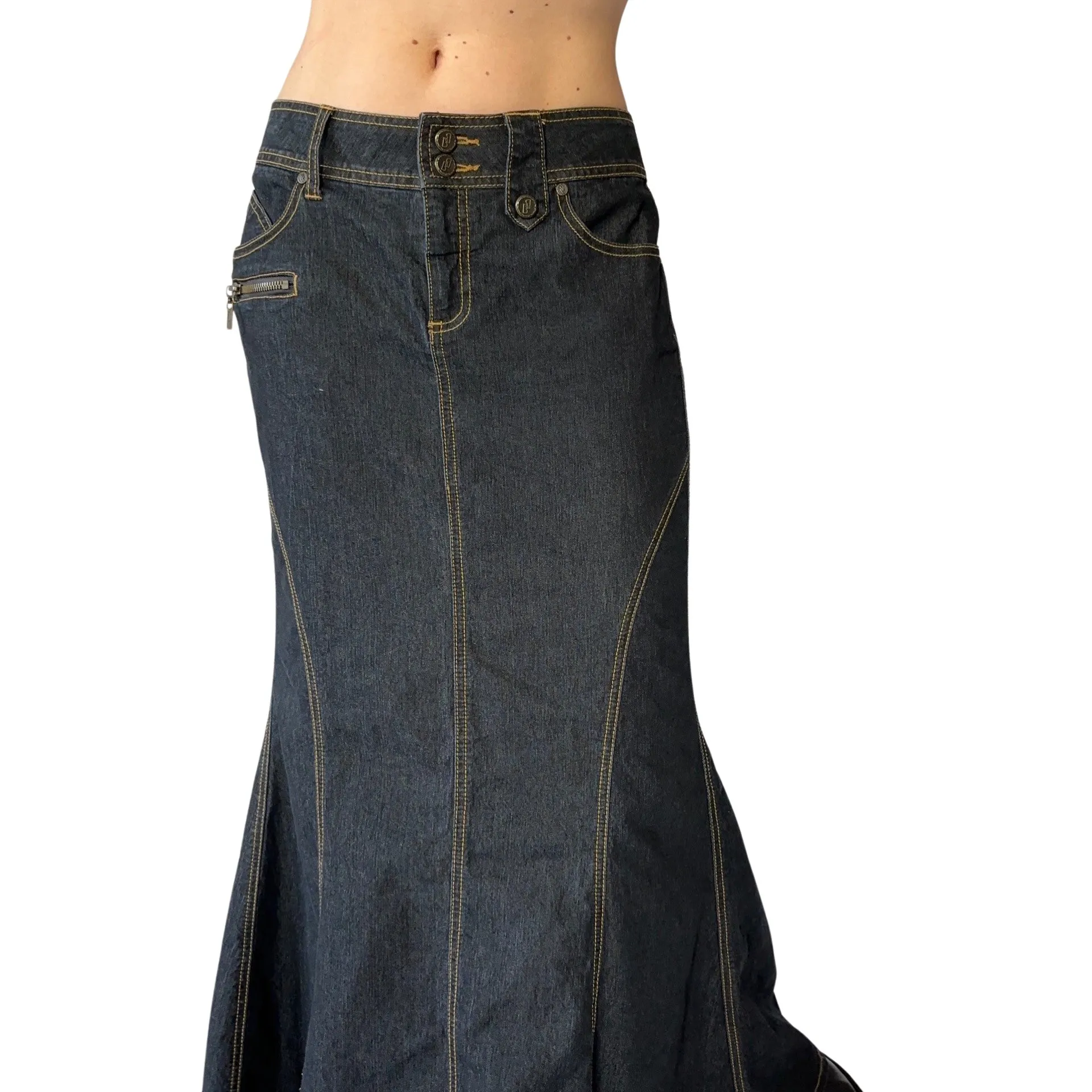 2000s Denim Maxi (M)