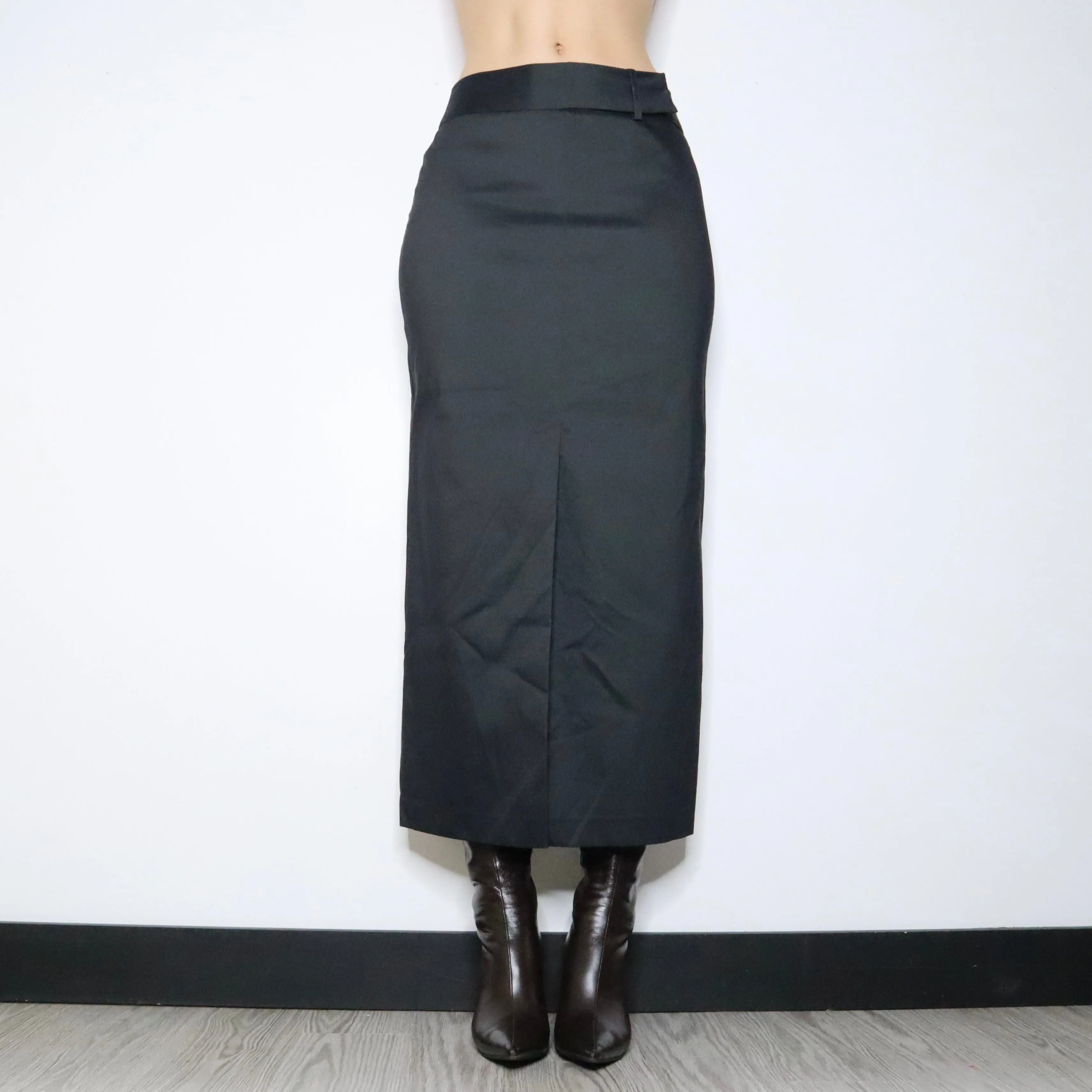 90s Slit Maxi Skirt (S)