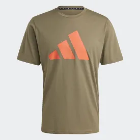 ADIDAS TRAIN ESSENTIALS FEELREADY LOGO TRAINING T-SHIRT - IC1217