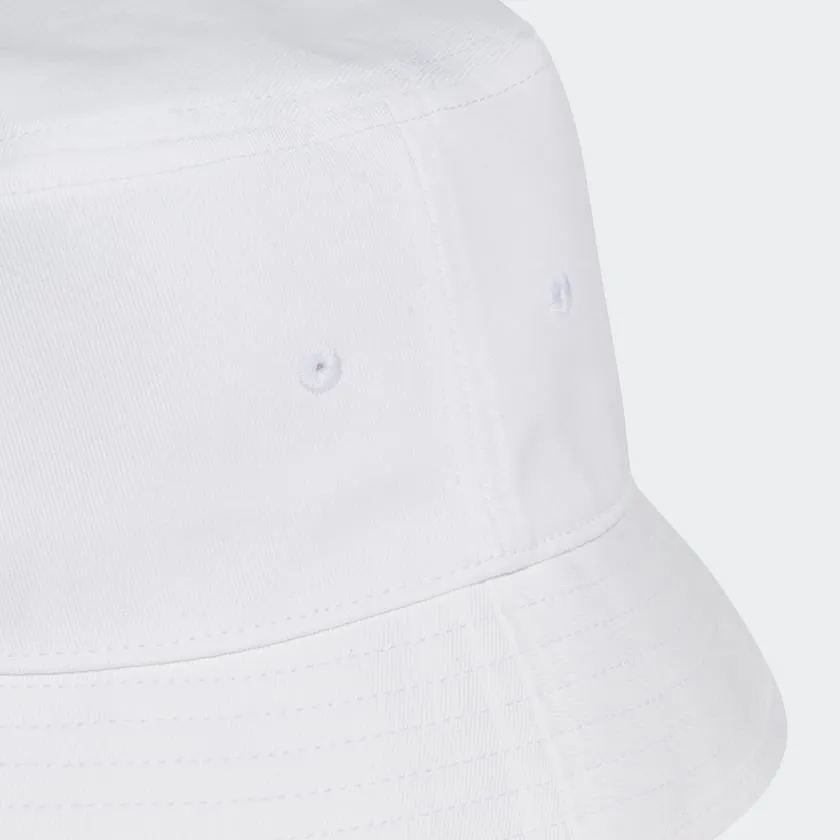 ADIDAS TREFOIL BUCKET HAT - WHITE