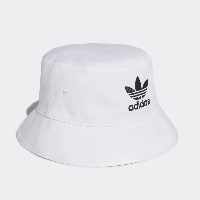 ADIDAS TREFOIL BUCKET HAT - WHITE