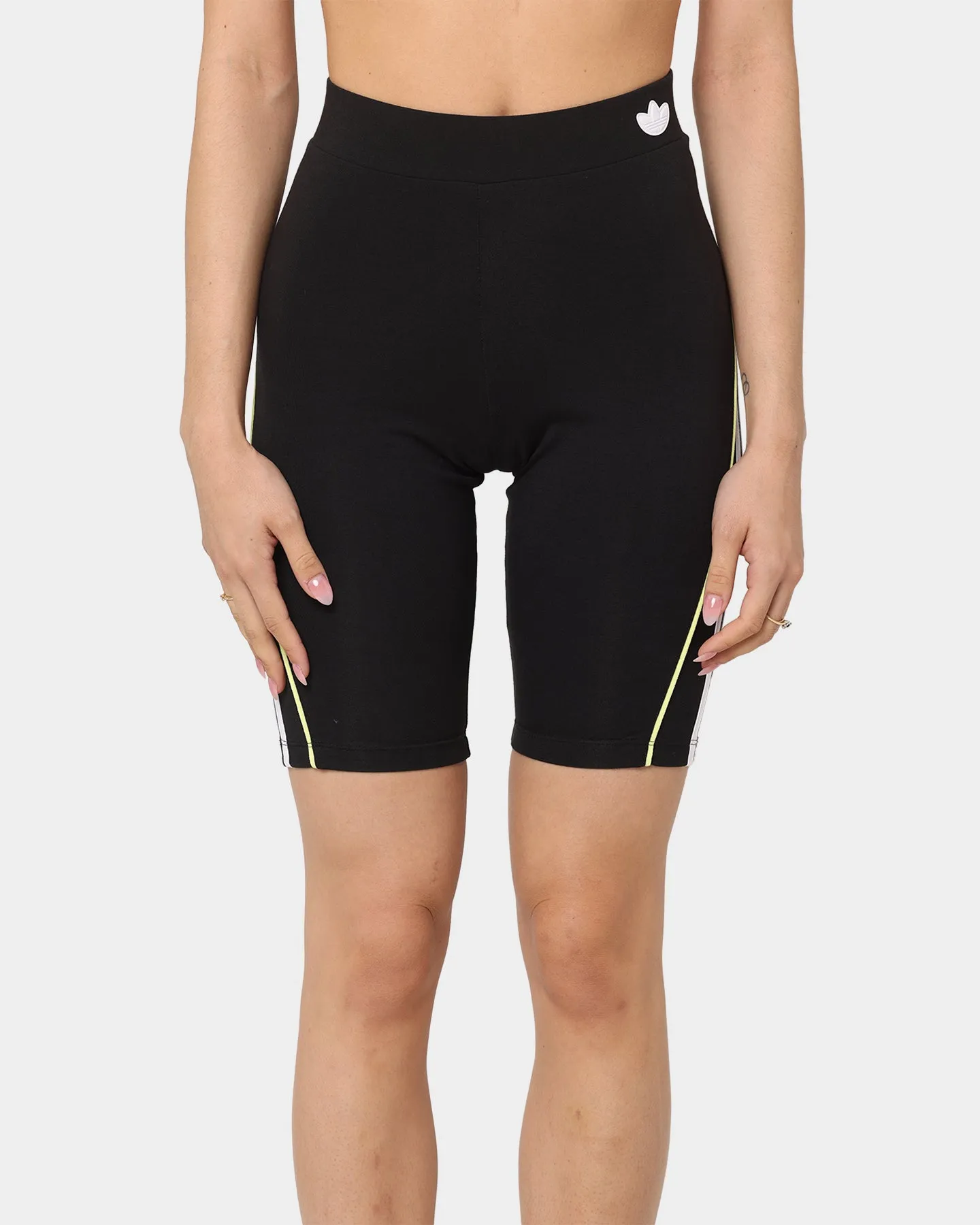 Adidas Women's Contrast Bike Shorts Black