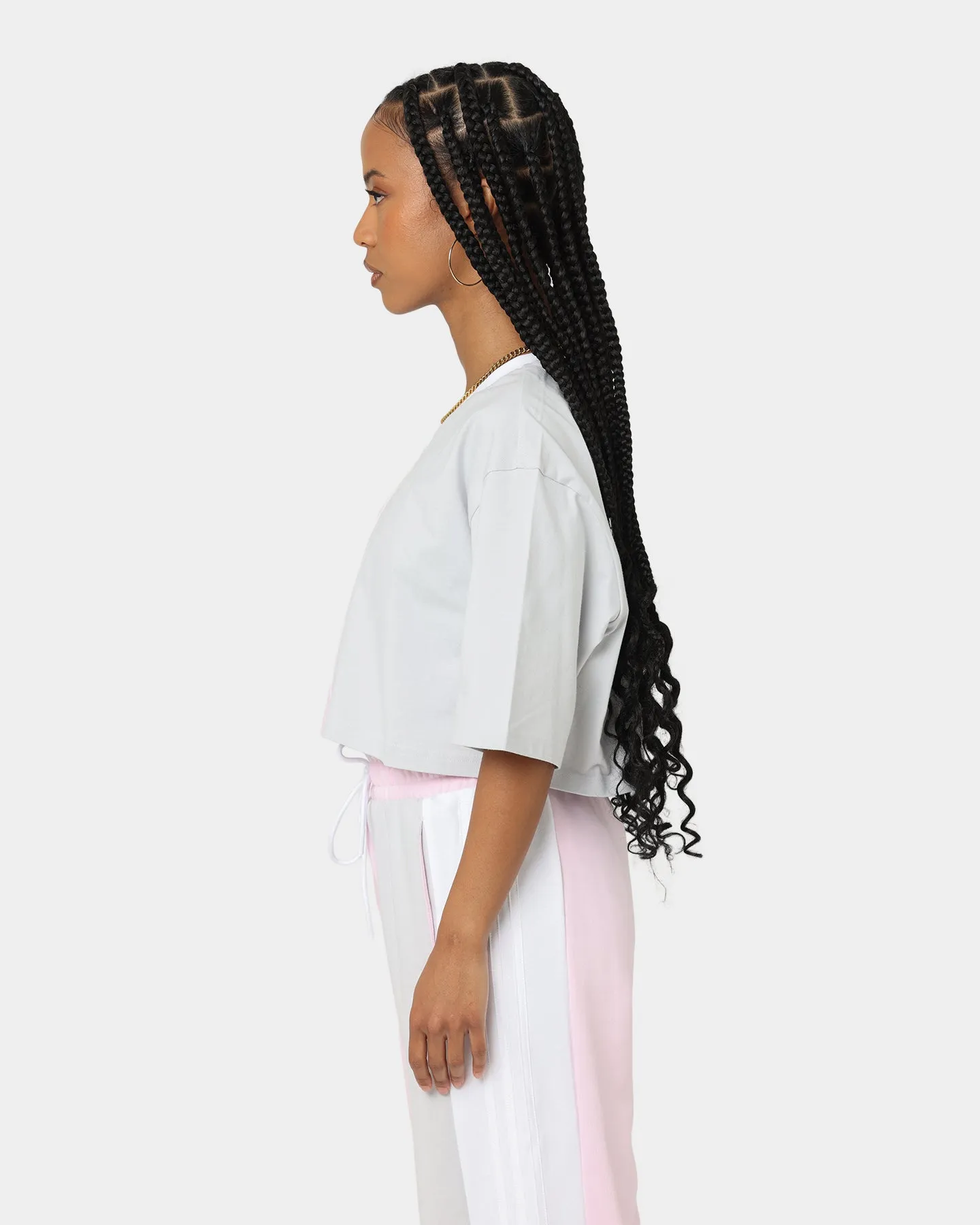 Adidas Women's Cropped T-Shirt Clear Pink