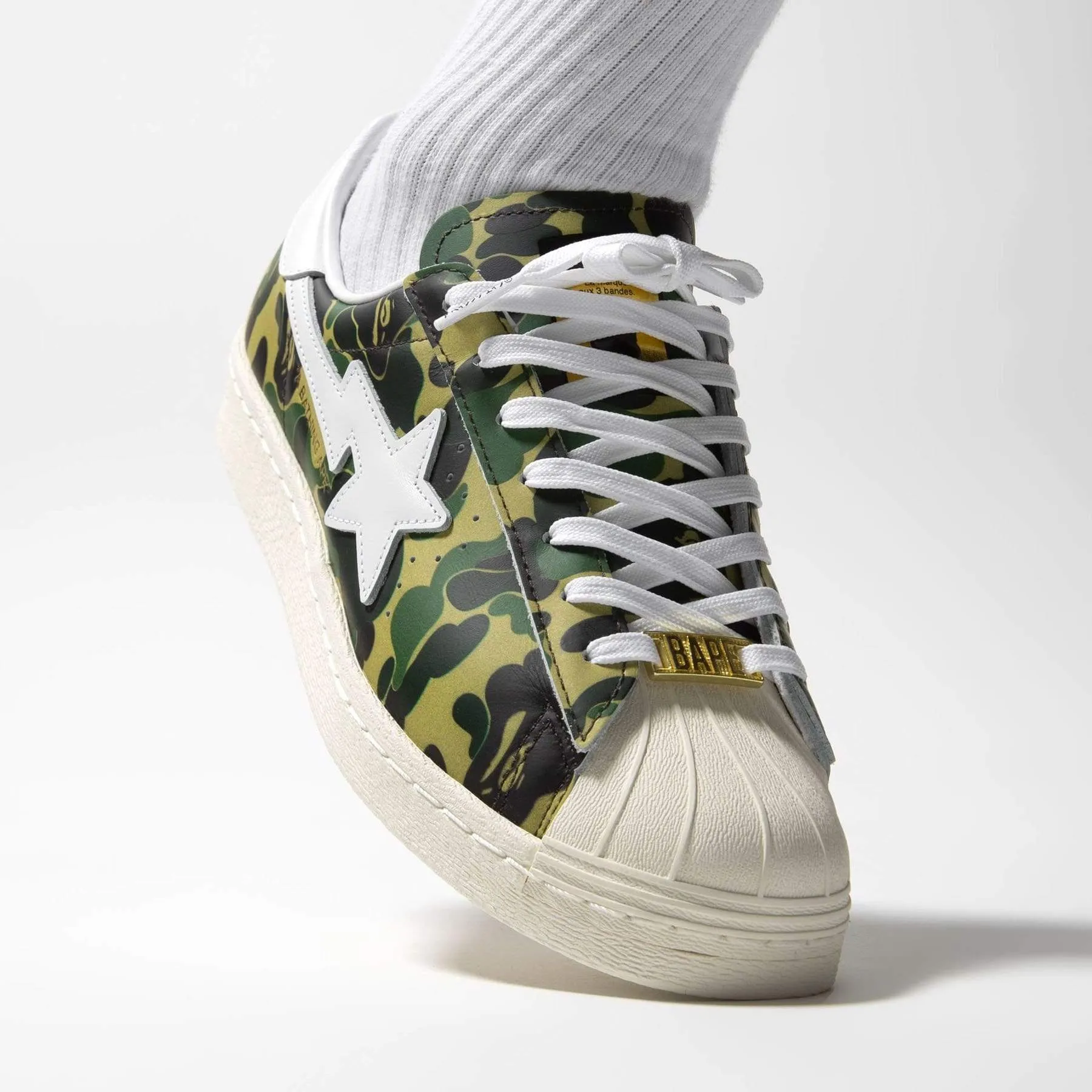 BAPE x adidas Superstar 80s 'ABC Camo'