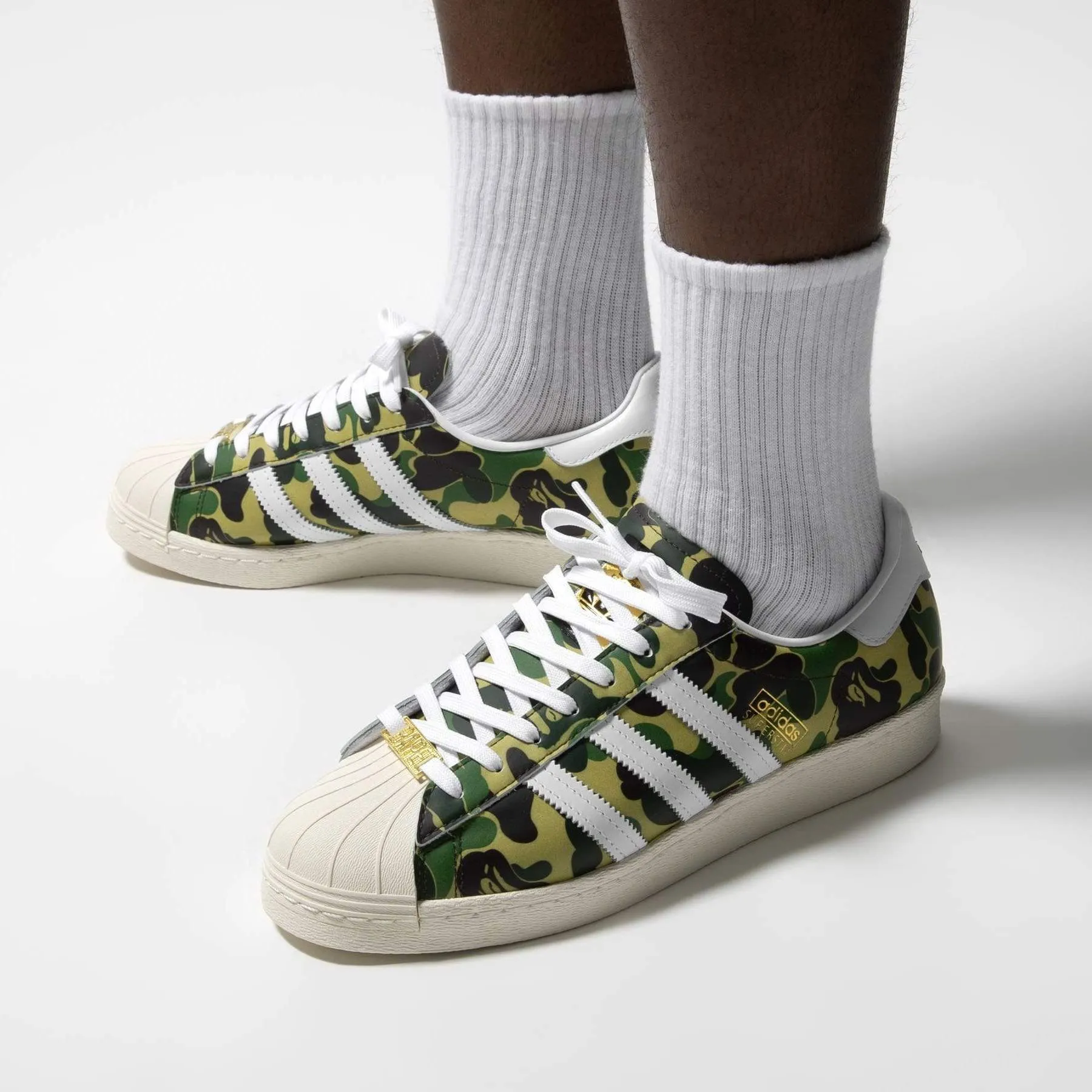 BAPE x adidas Superstar 80s 'ABC Camo'