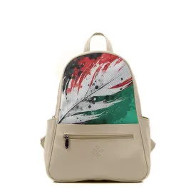 Beige Vivid Backpack Palestine