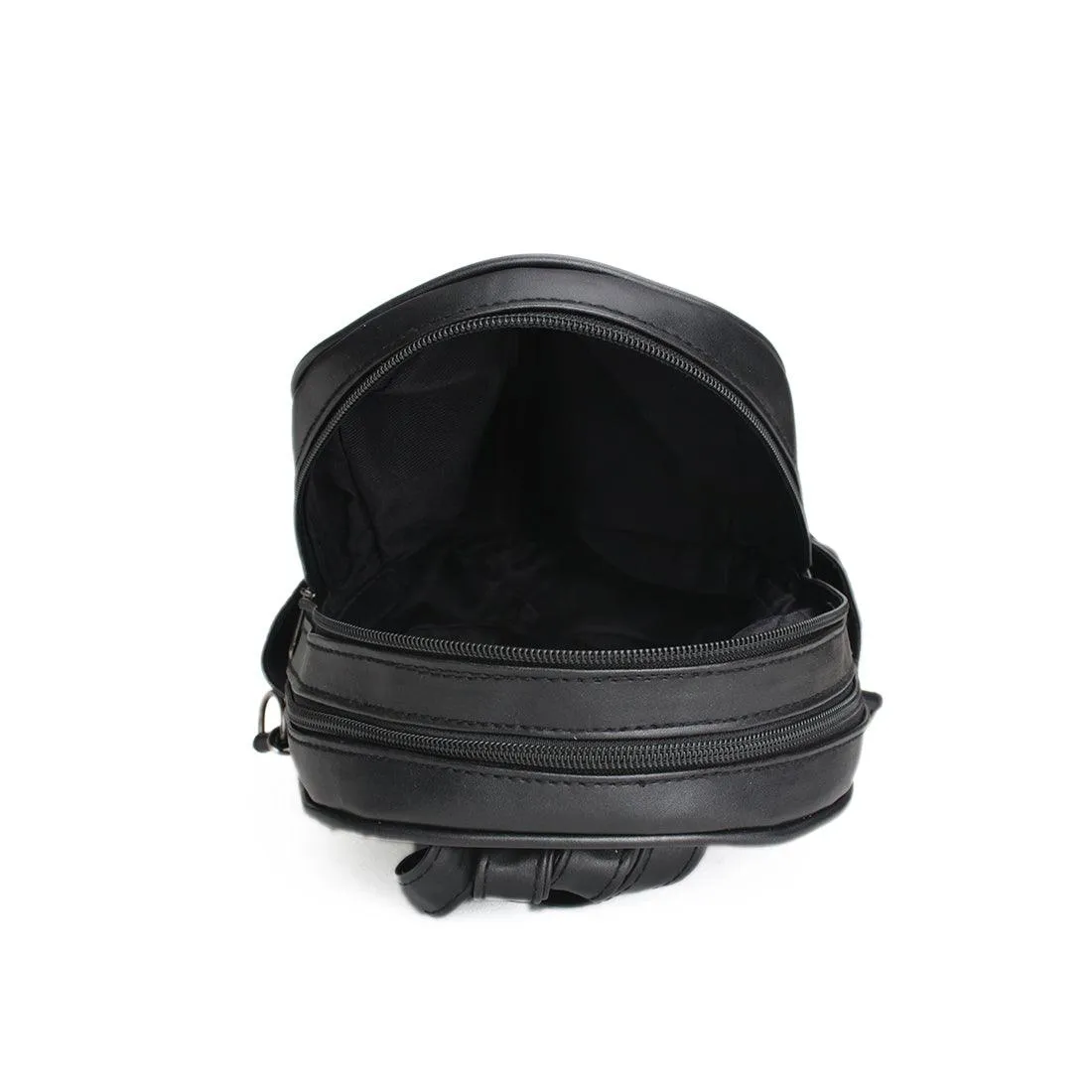 Black Mixed Backpack Aesthetic