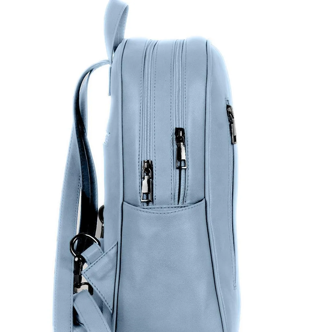 Blue Mixed Backpack Brushes Spots