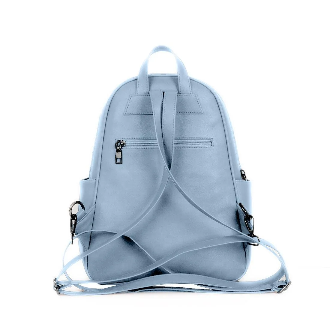 Blue Mixed Backpack Brushes Spots