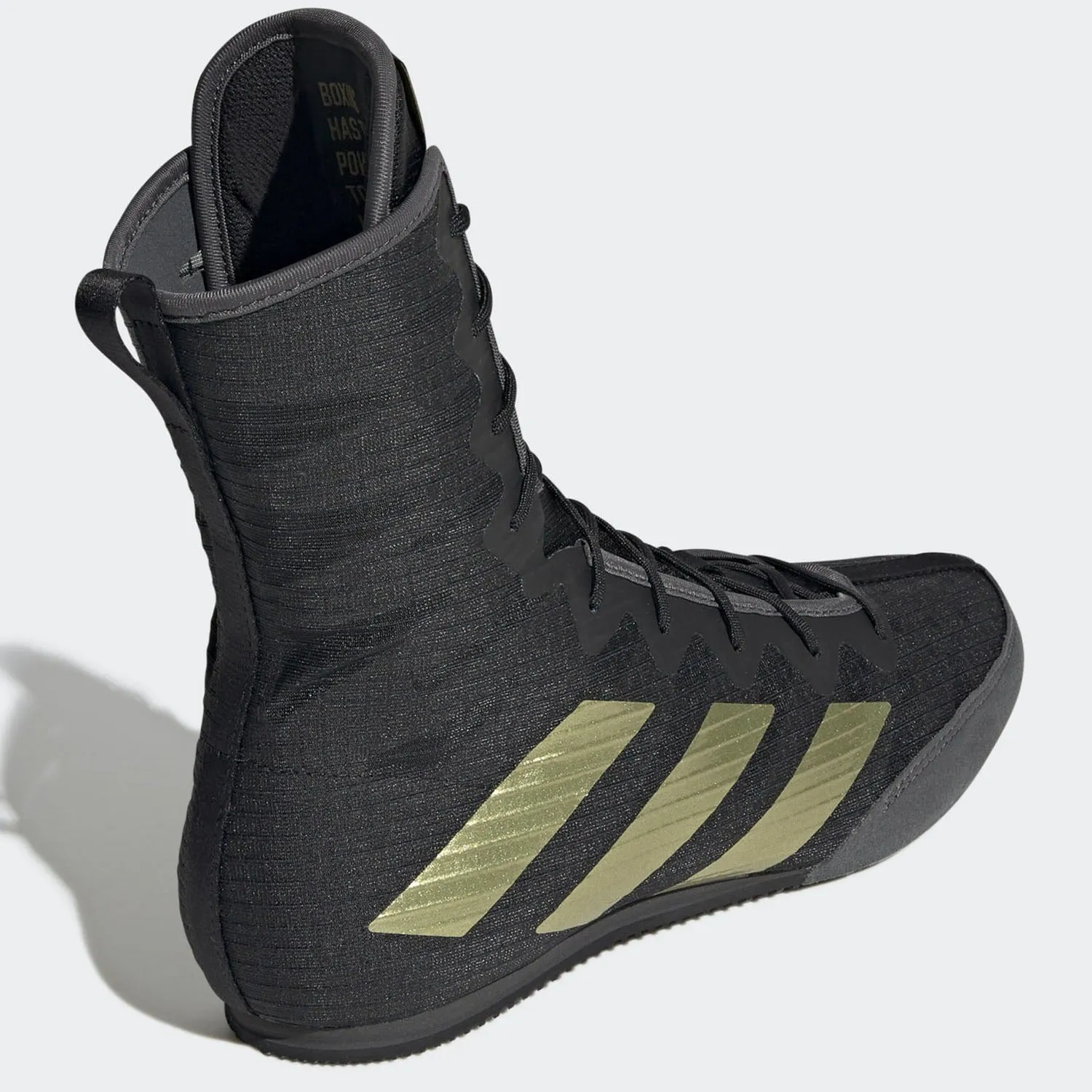 Boxschuhe ADIDAS Box Hog 4 - Schwarz/Gold