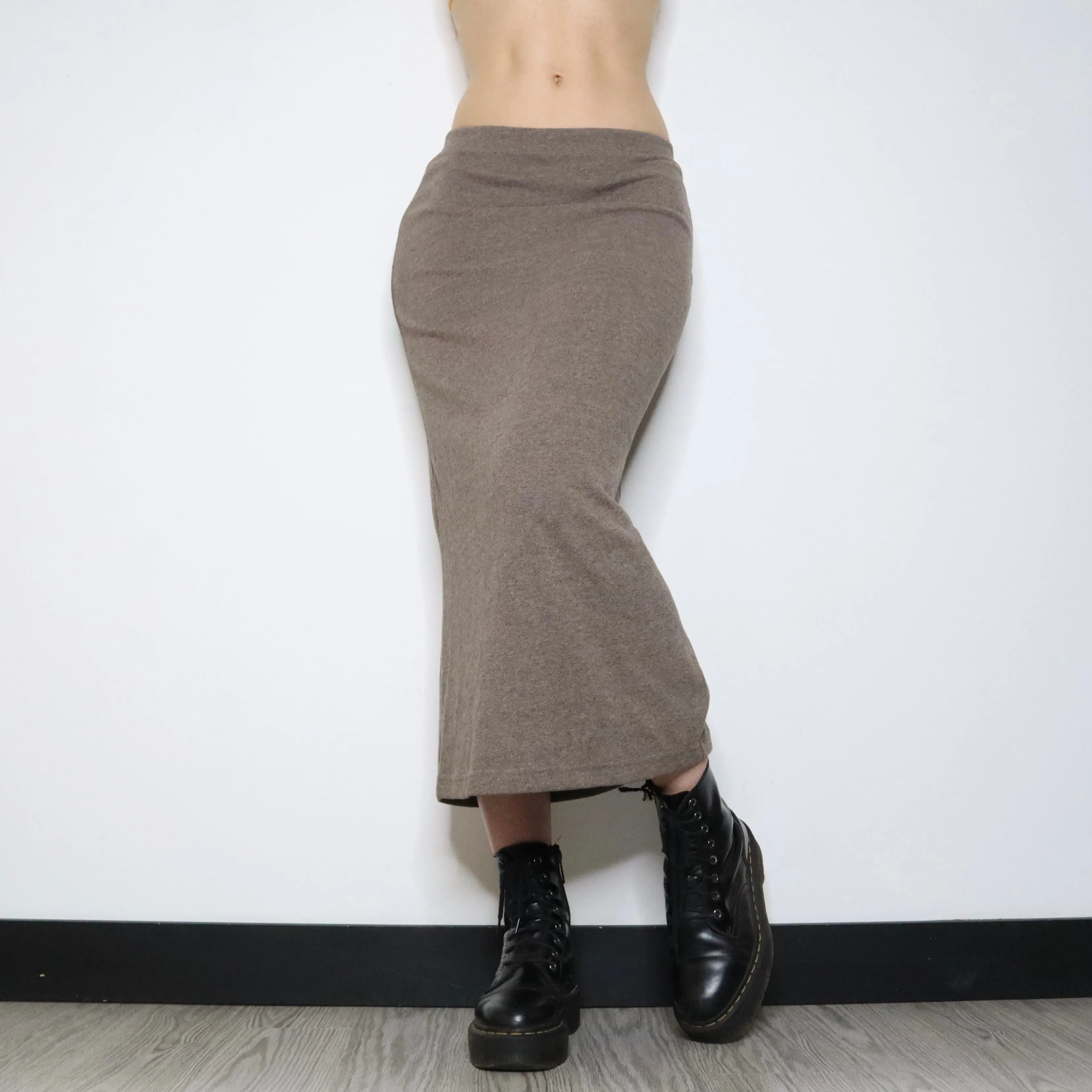 Brown Maxi Skirt (S-M) 