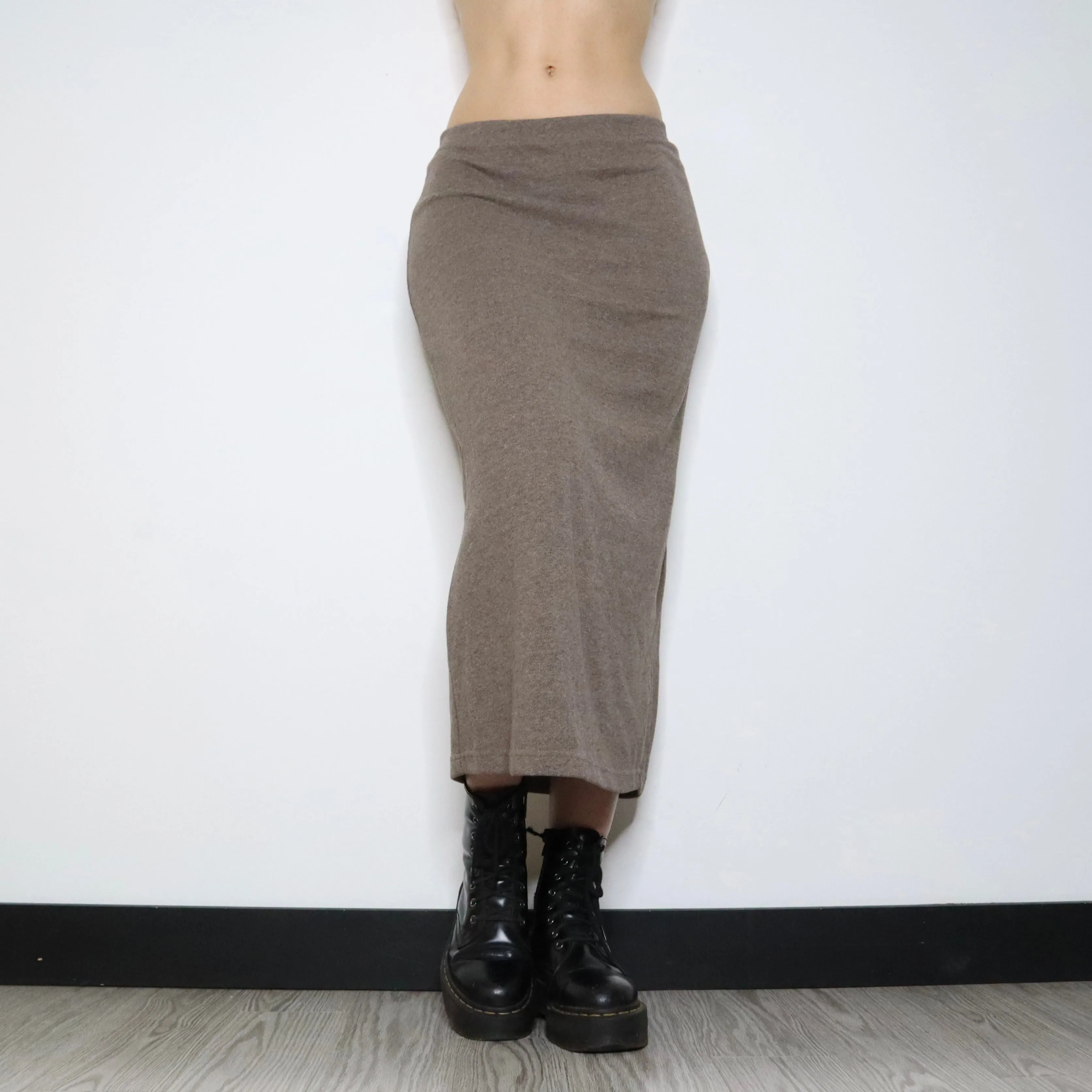 Brown Maxi Skirt (S-M) 