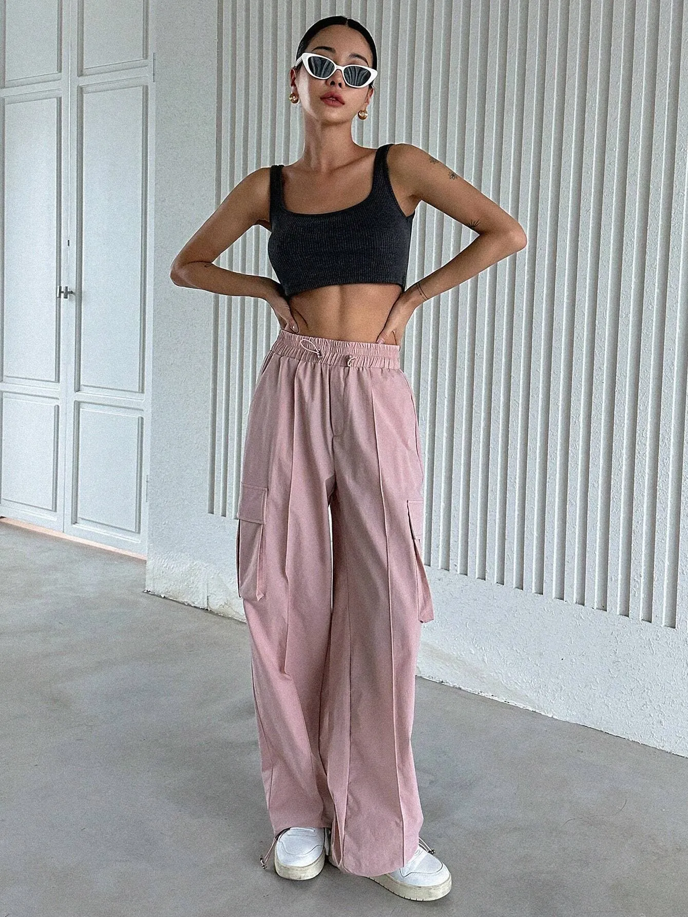 Cargo Pants With Flap Pocket