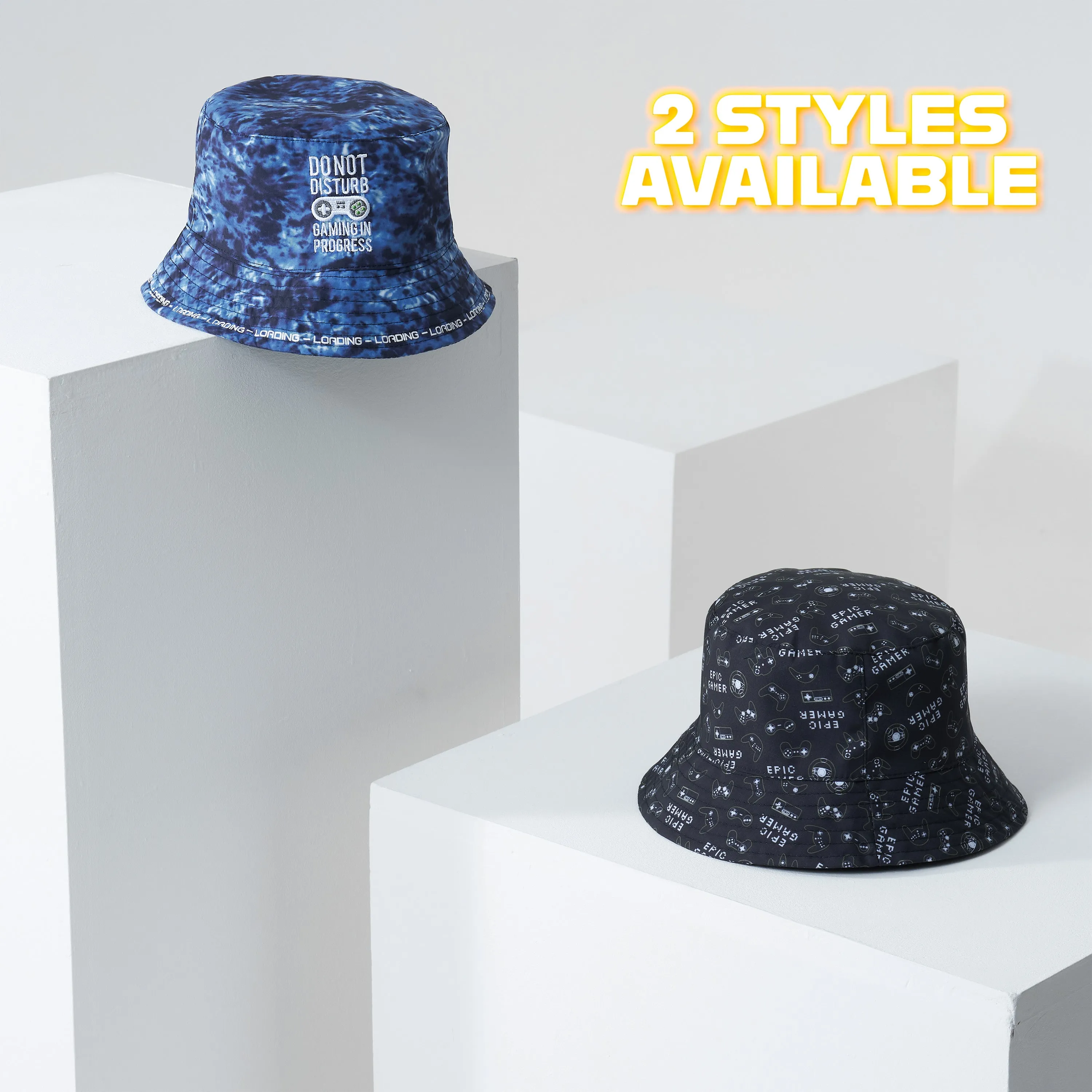 CityComfort Bucket Hat Kids Gamer Sun Hat for Boys and Girls