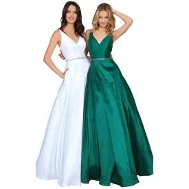 Clarisse evergreen ballgown, size 0, NEW WITH TAGS!