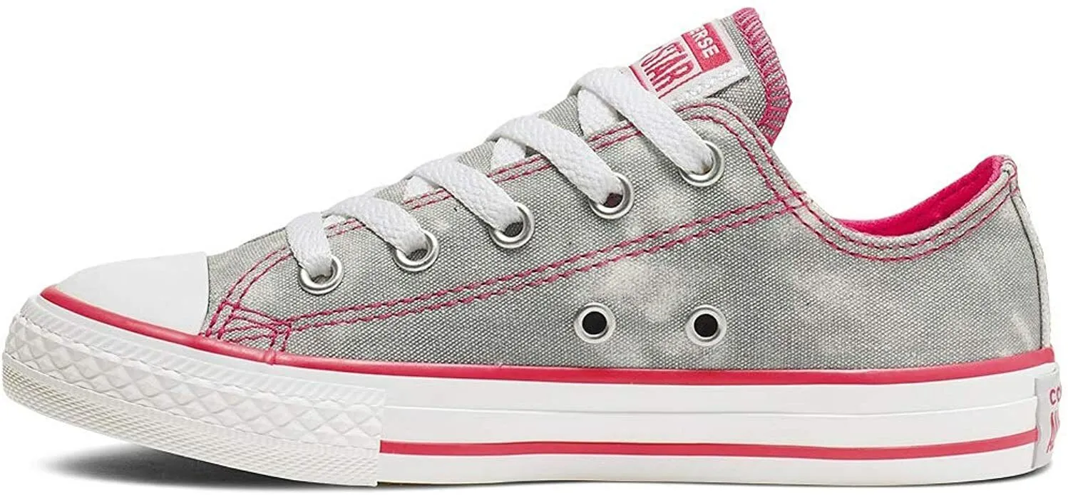 Converse Chuck Taylor All Star Ctas OX 664271 Pre School Kids Grey Shoes AMRS679