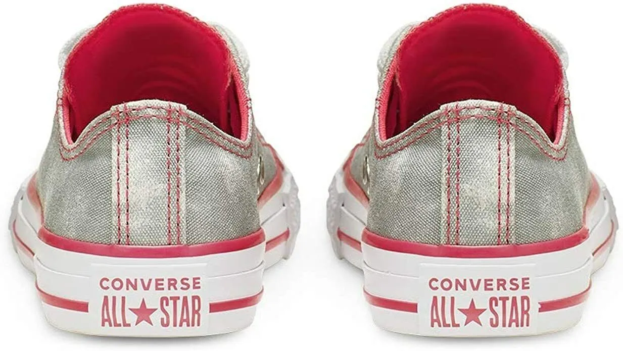 Converse Chuck Taylor All Star Ctas OX 664271 Pre School Kids Grey Shoes AMRS679