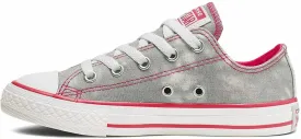 Converse Chuck Taylor All Star Ctas OX 664271 Pre School Kids Grey Shoes AMRS679