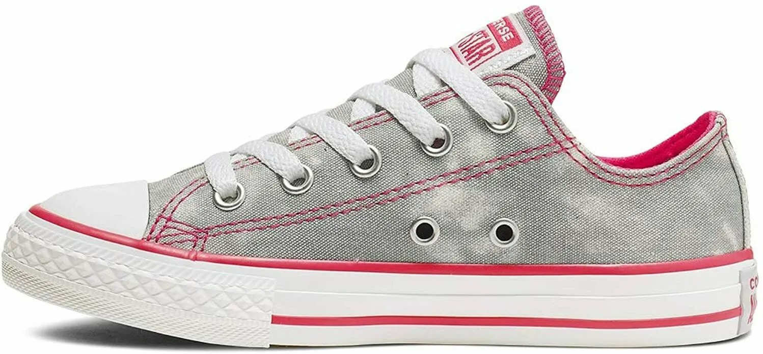 Converse Chuck Taylor All Star Ctas OX 664271 Pre School Kids Grey Shoes AMRS679