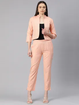 Cottinfab Striped Two-Piece Formal Suit