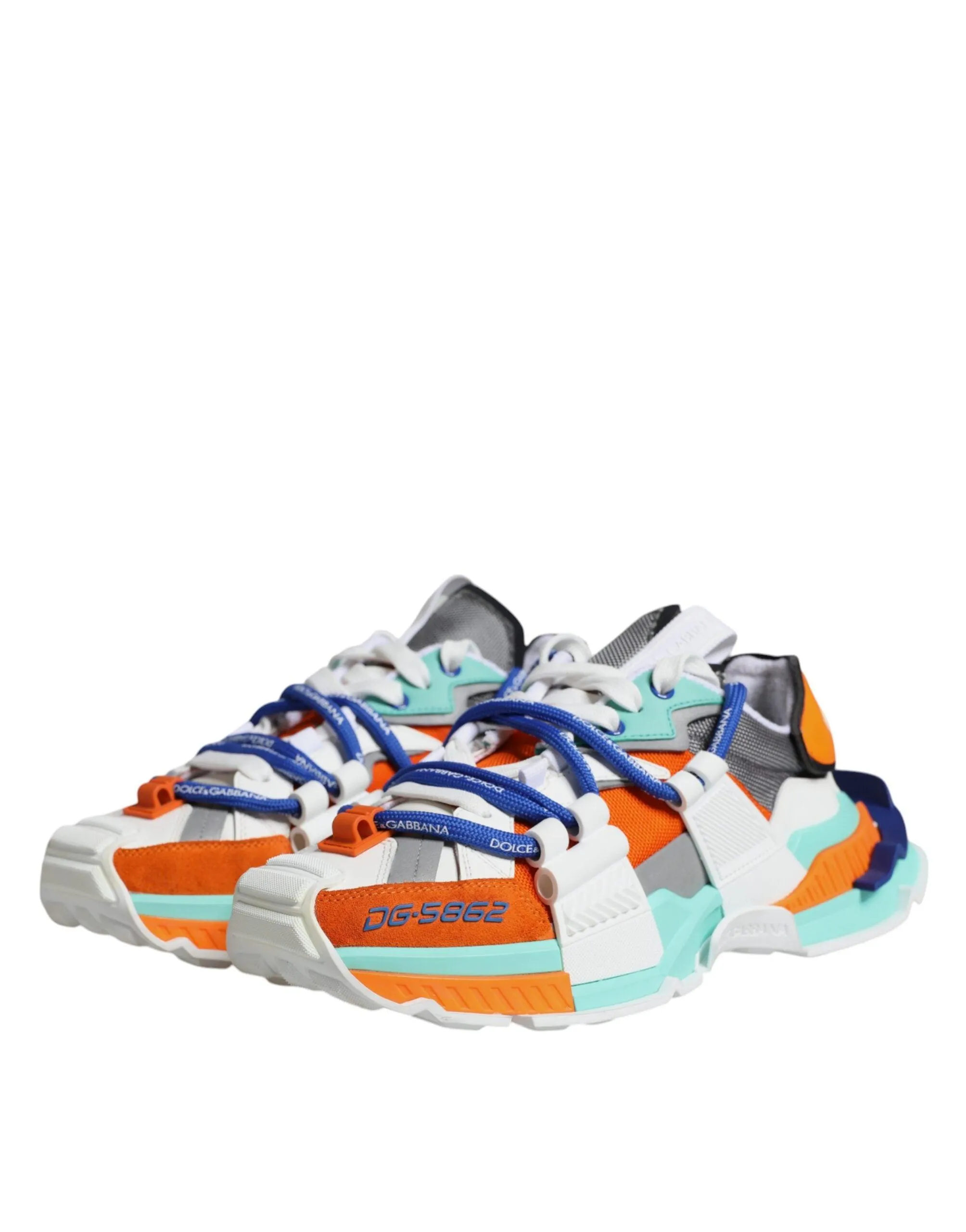 Dolce & Gabbana Multicolor Panelled Space Herre Sneakers Shoes