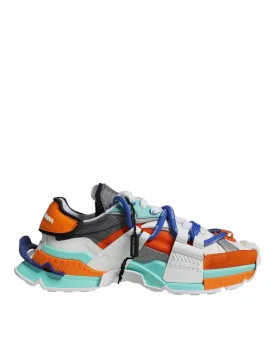 Dolce & Gabbana Multicolor Panelled Space Herre Sneakers Shoes