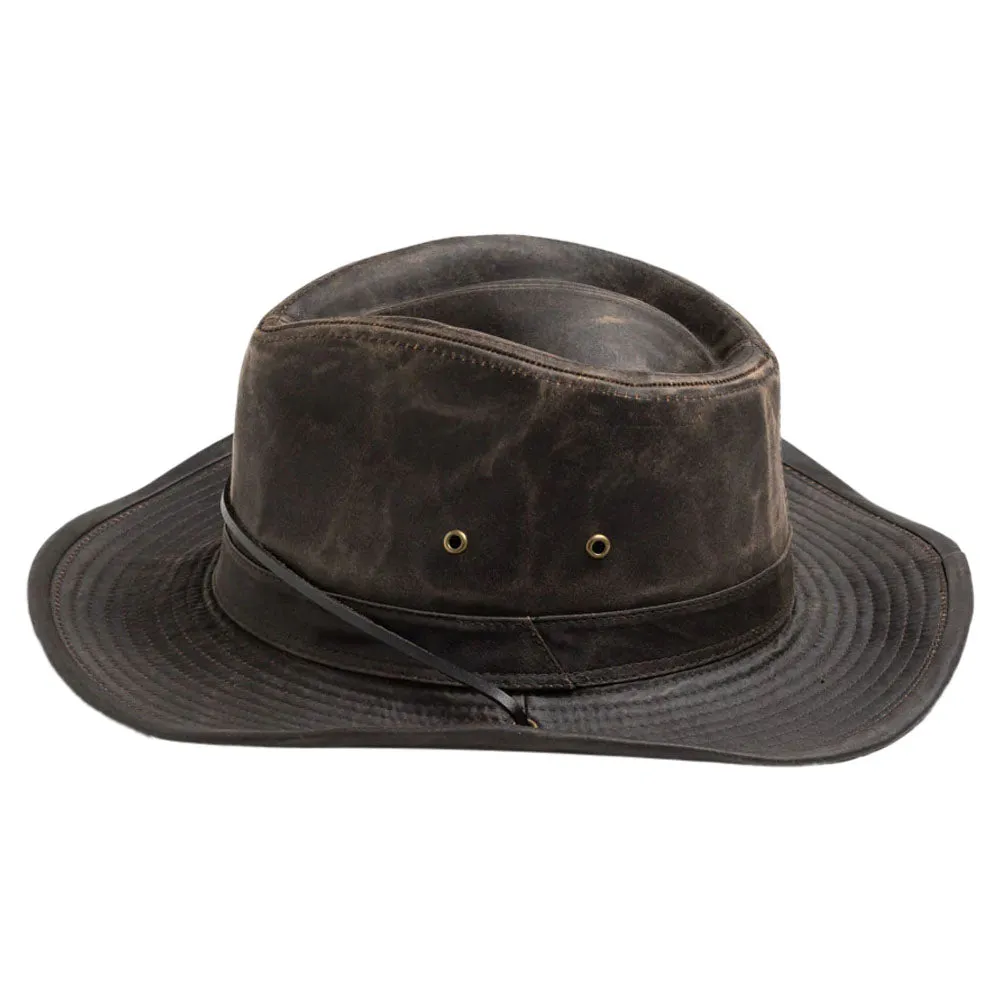 Dorfman Pacific - Weathered Cotton Outback Hat