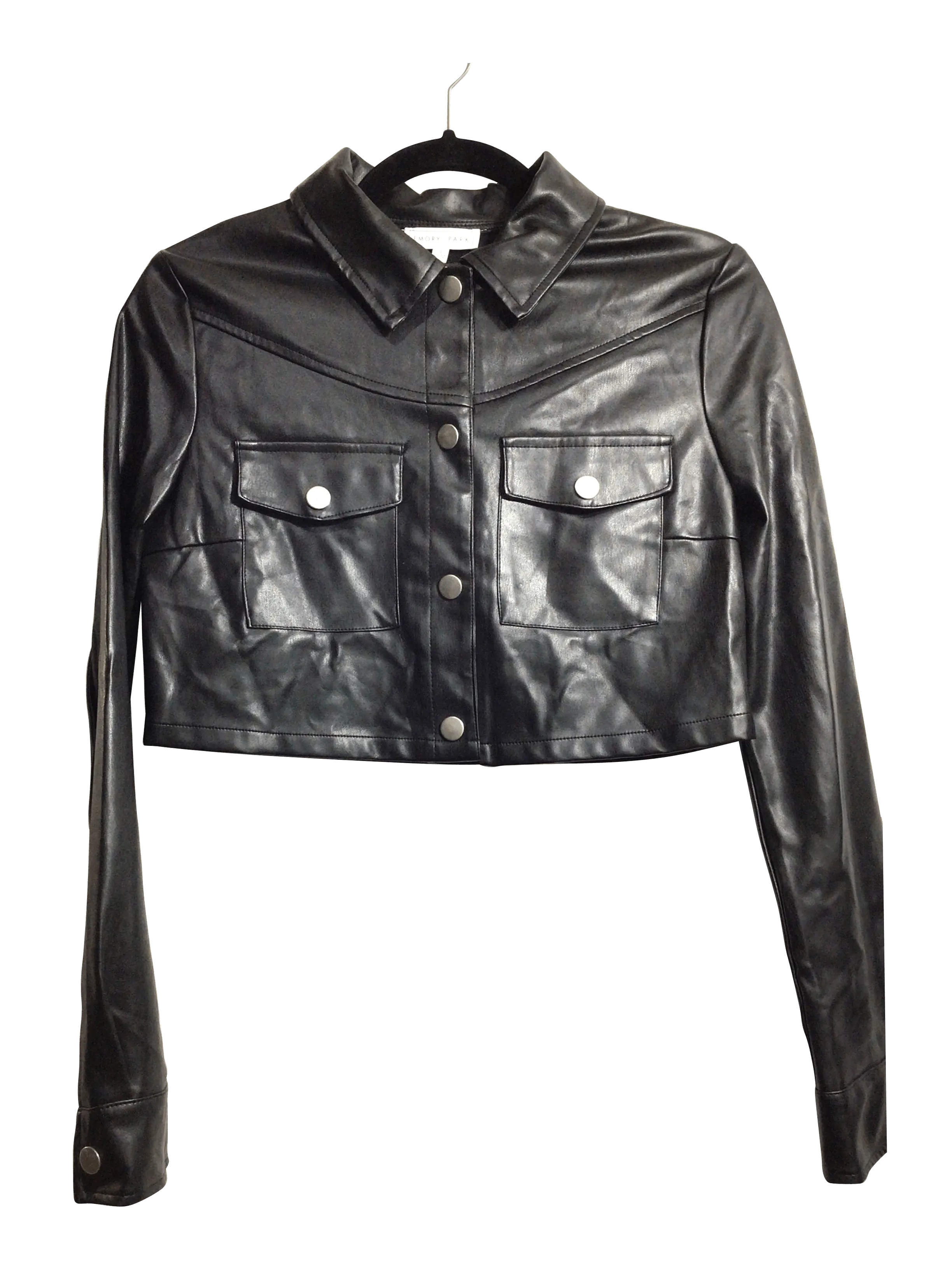 EMORY PARK Women Cropped Jackets Regular fit in Black - S