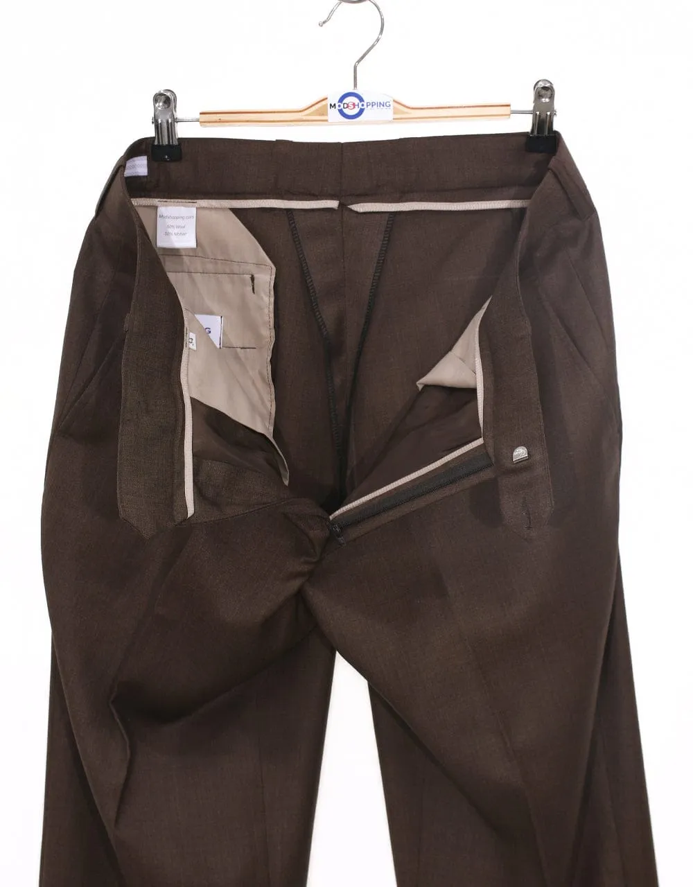 Essential  Brown 3 Piece Suit