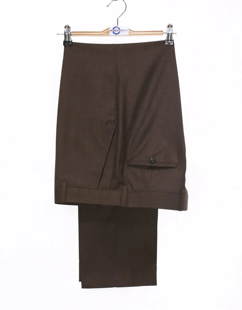Essential  Brown 3 Piece Suit