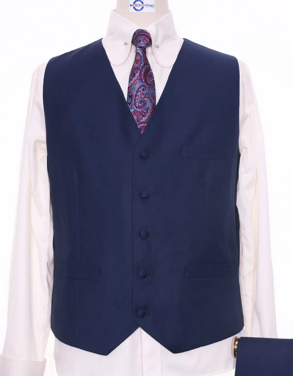 Essential Navy Blue 3 Piece Suit