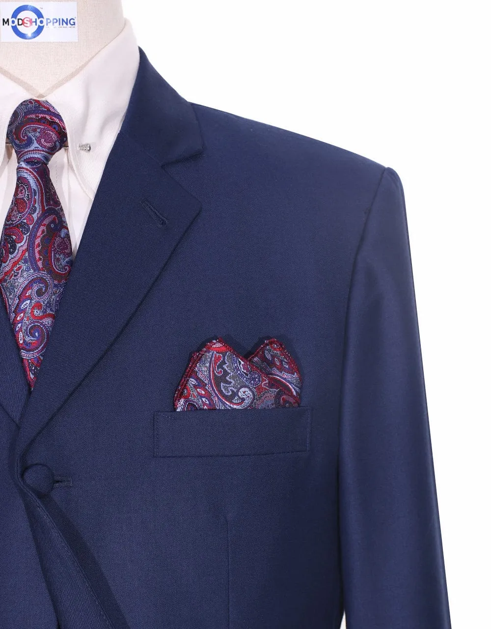 Essential Navy Blue 3 Piece Suit