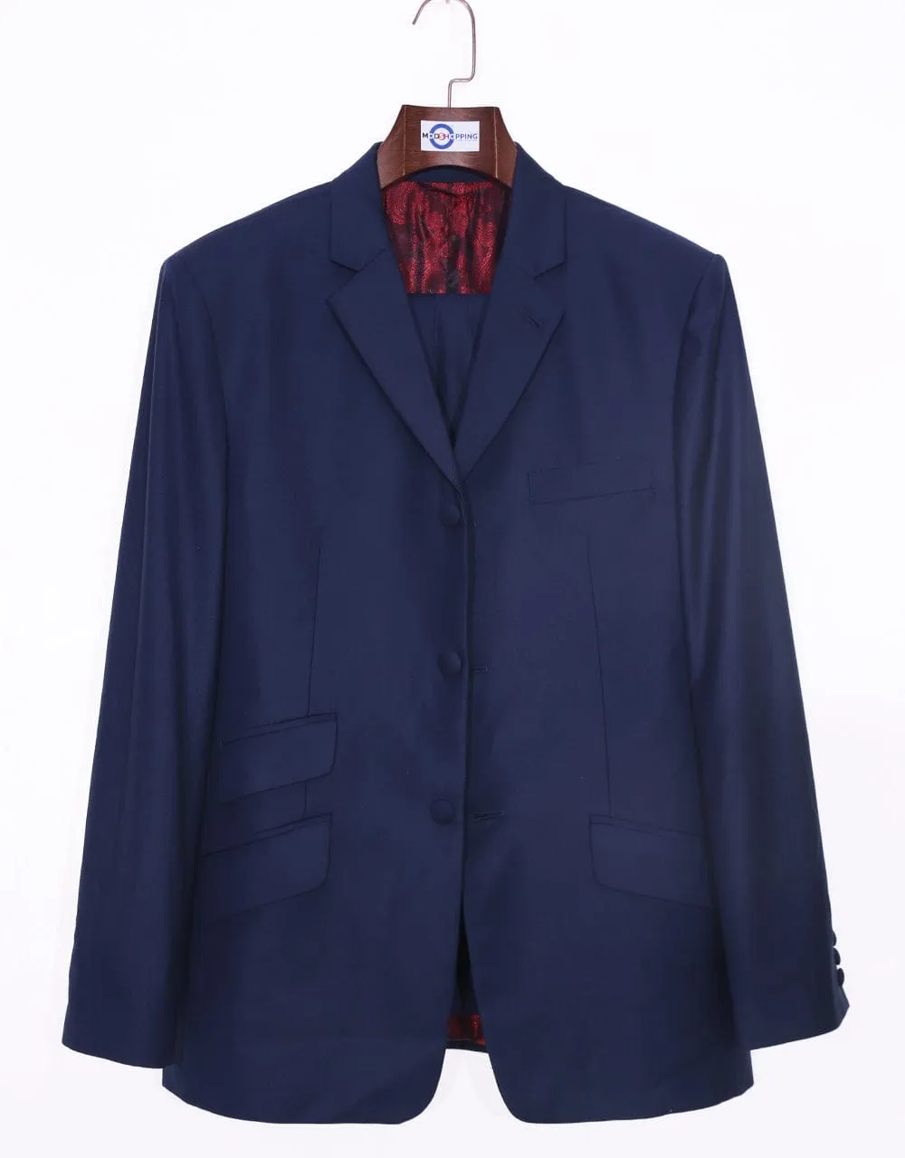 Essential Navy Blue 3 Piece Suit