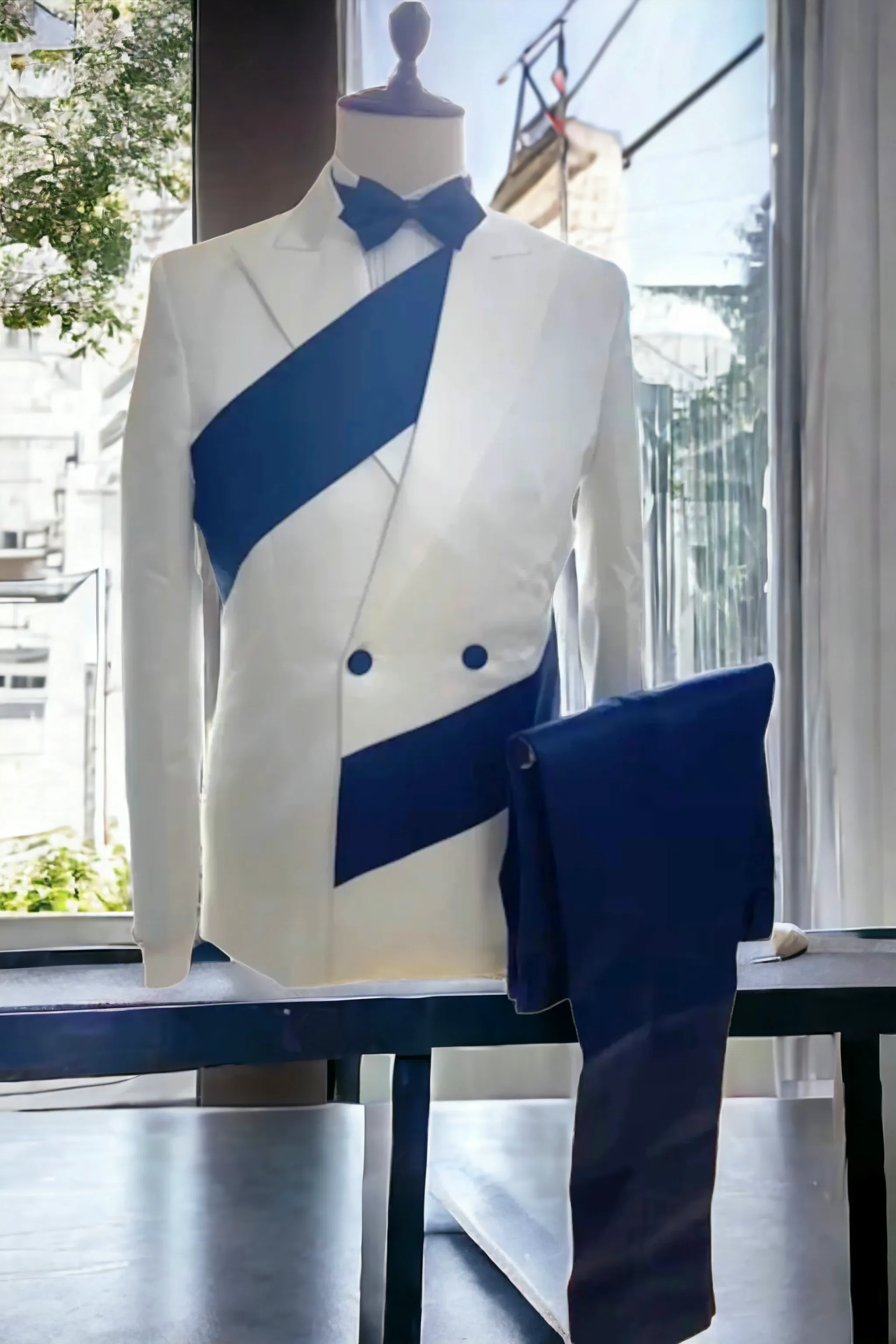Fargon Special Design Trendy Tuxedo Suit