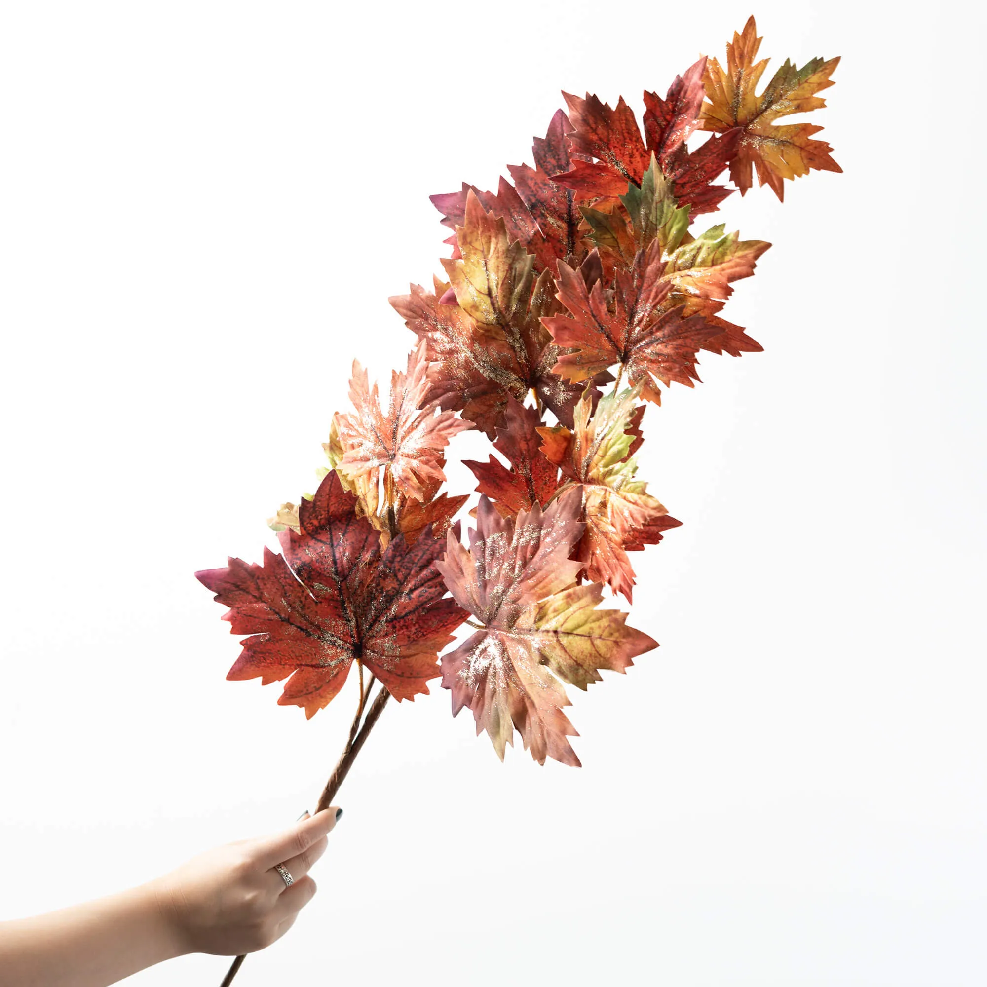 Full Fall Maple Leaf Spray