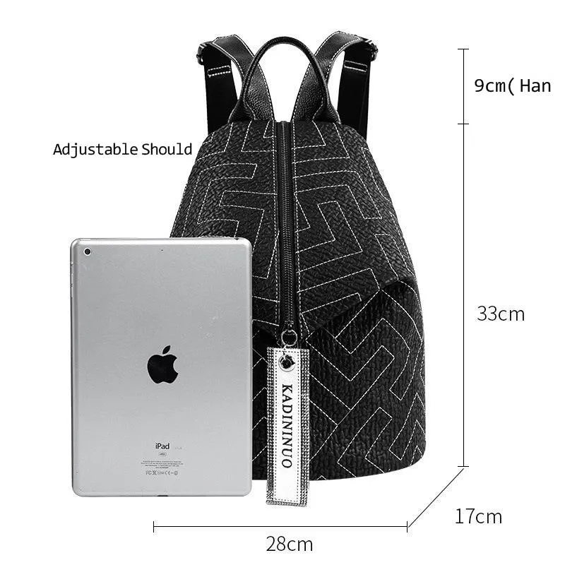 Genuine Leather Backpack