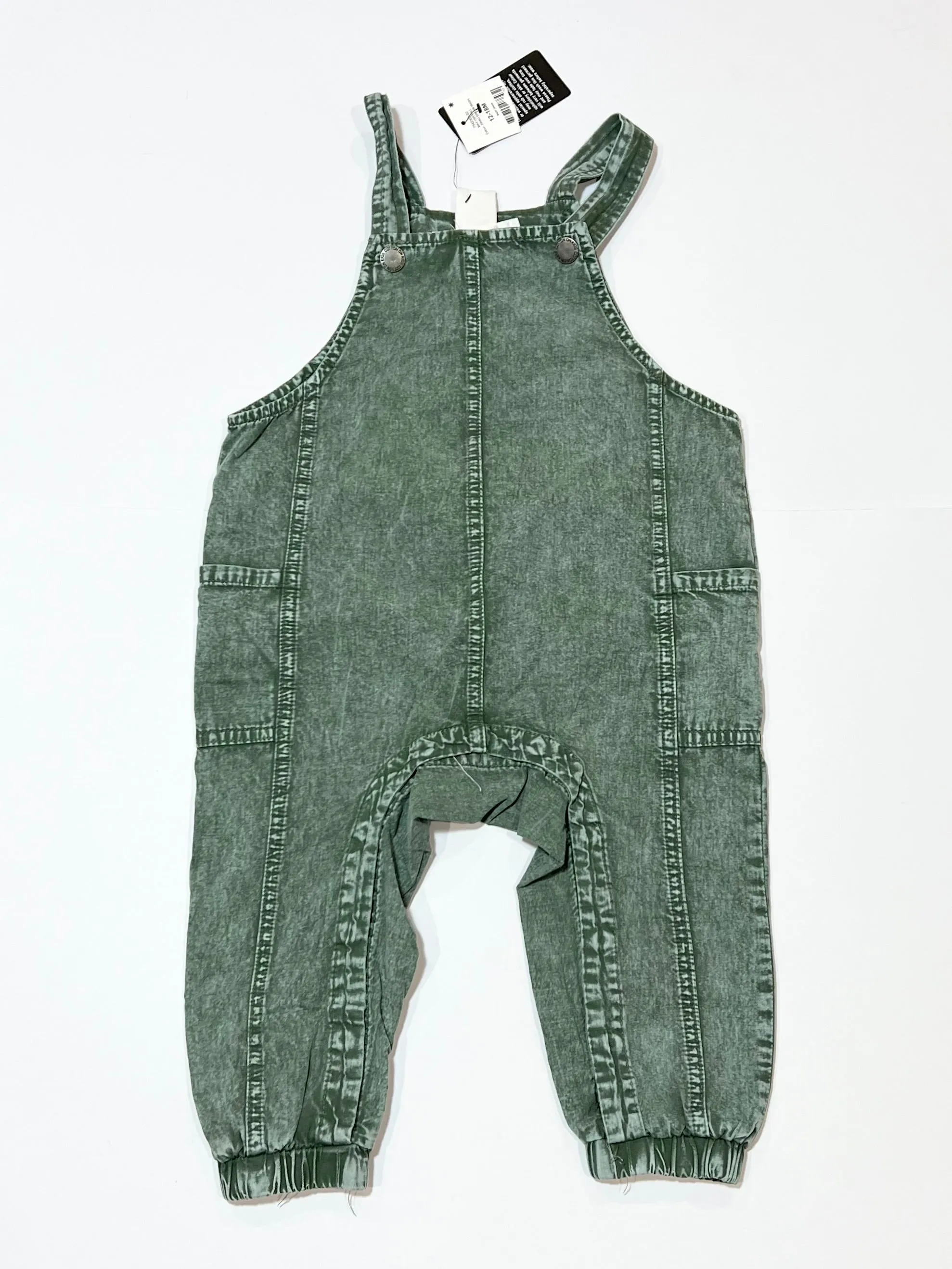 Green overalls brand new - Size 1