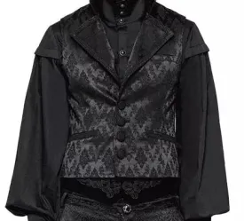 Jacquard Rue Pocket Vest