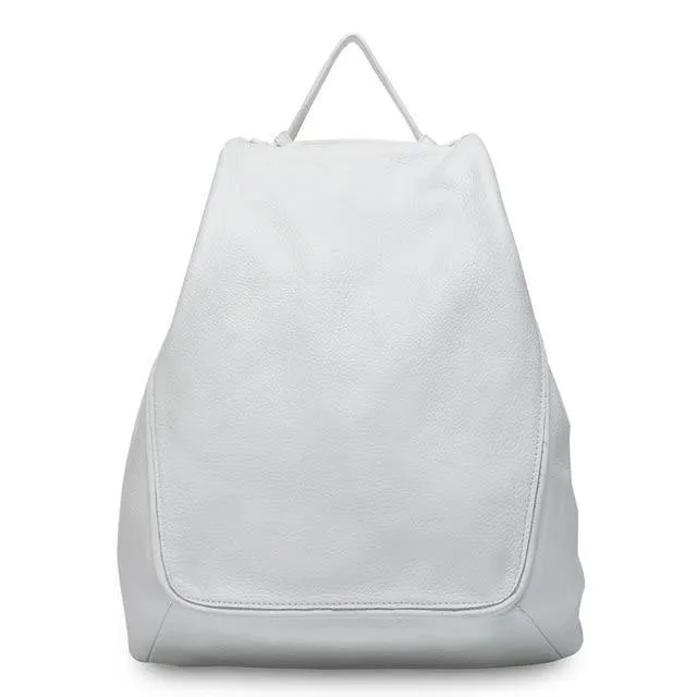 Leather Women Backpack Large Capacity Travel Bag  Girls Fashion Schoolbag