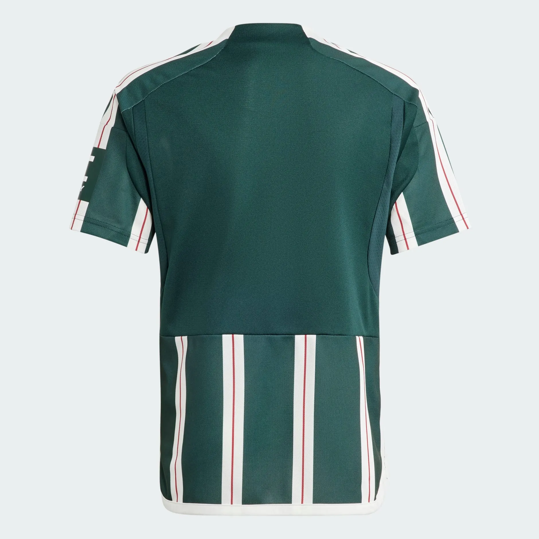 MANCHESTER UNITED 23/24 AWAY JERSEY KIDS - Green Night / Core White / Active Maroon