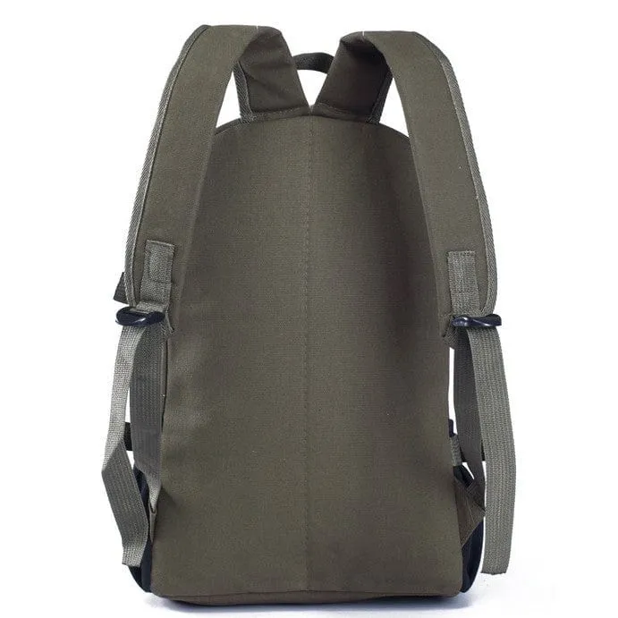 Men's Back packs Canvas Backpack Student Bags