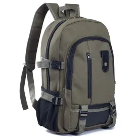 Men's Back packs Canvas Backpack Student Bags