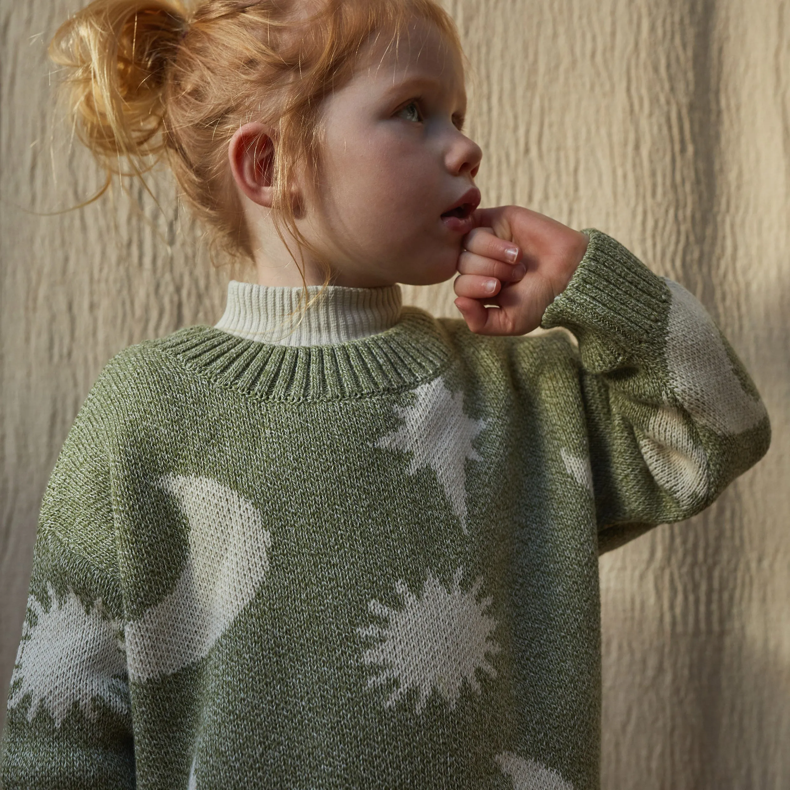 Moon Sweater - Nordic Green