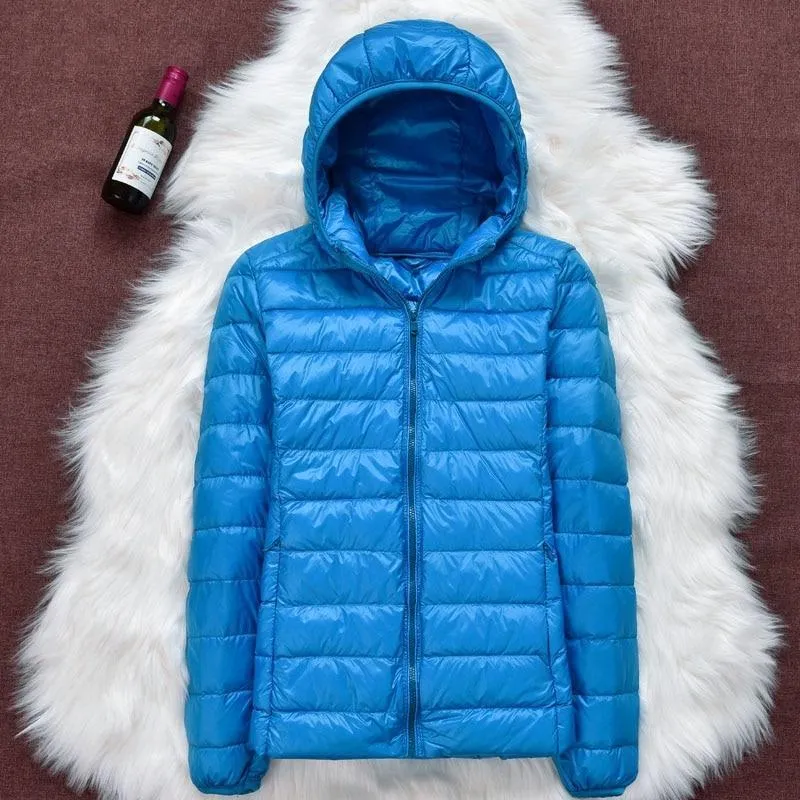 North - Waterproof Jacket with White Duck Down