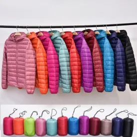 North - Waterproof Jacket with White Duck Down