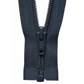 Nylon Open End Zip - 56cm - Dark Navy