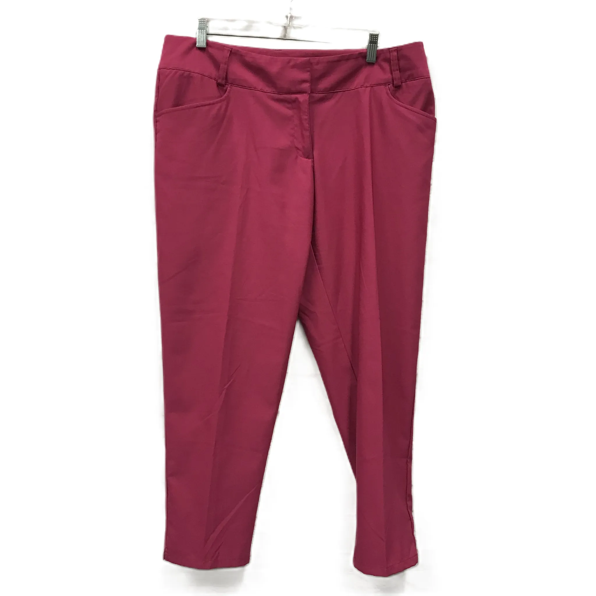 Pink Athletic Pants By Adidas, Size: 14