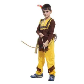 Red Indian Girl Costume