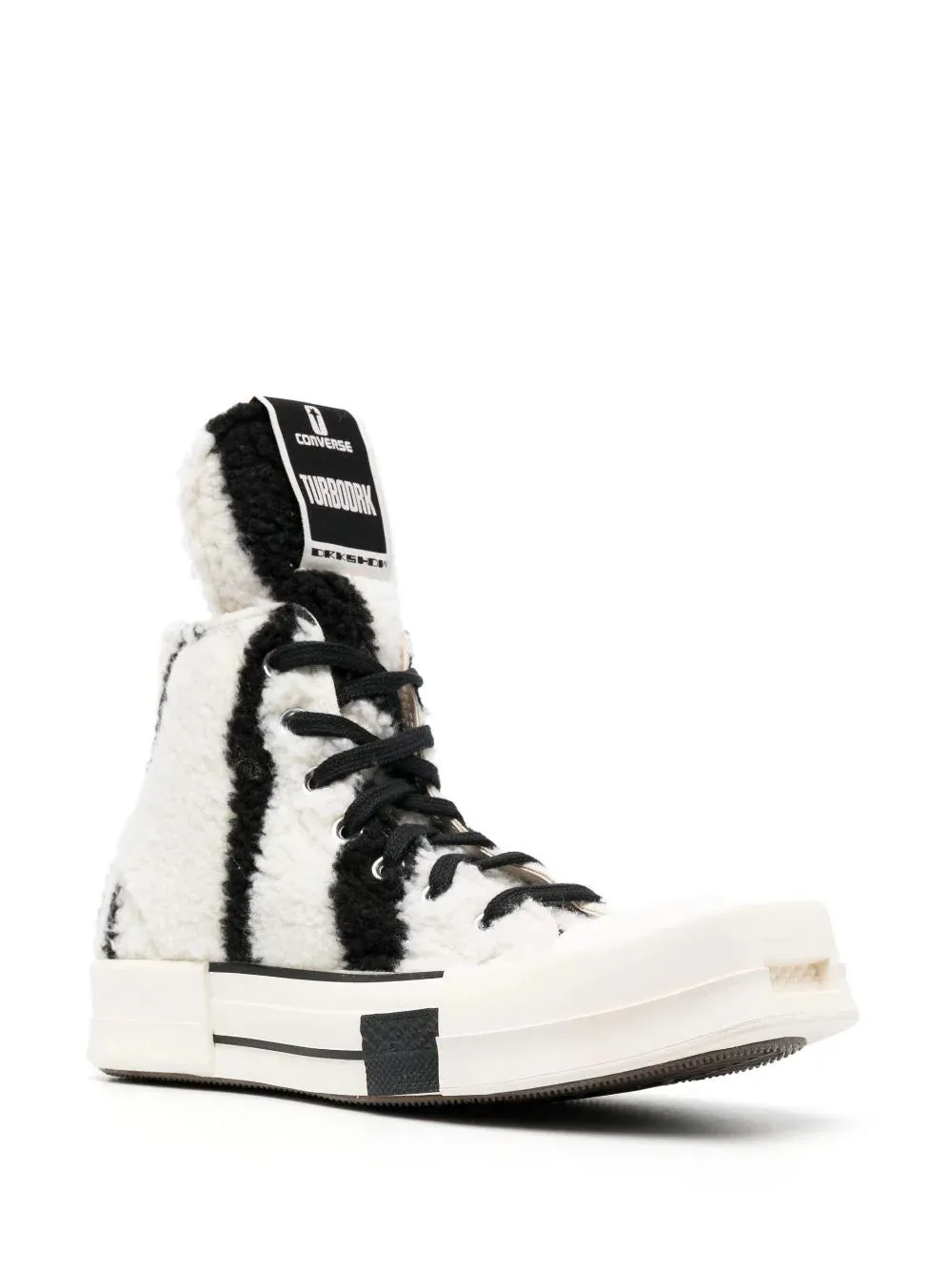 RICK OWENS - DRKSHDW X CONVERSE TurboDrk Hi