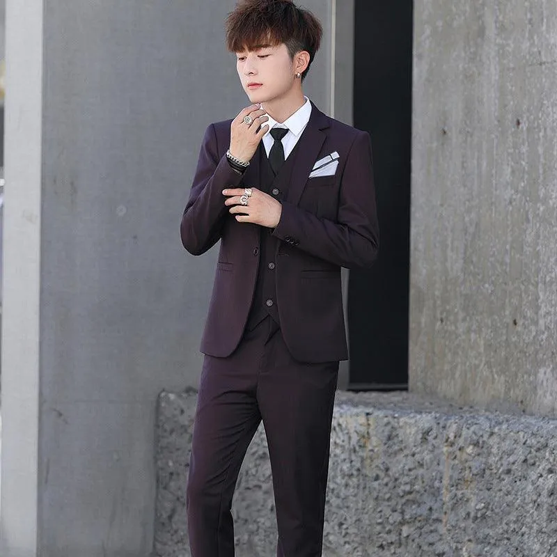 Self-Cultivation Groomsmen Suits Men'S Suits